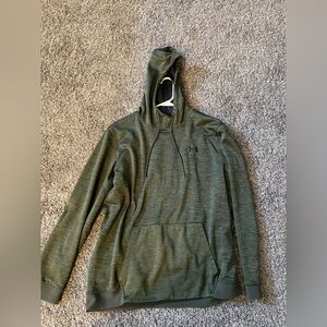 Men’s xl Under Armour Olive Green Fleece Hoodie